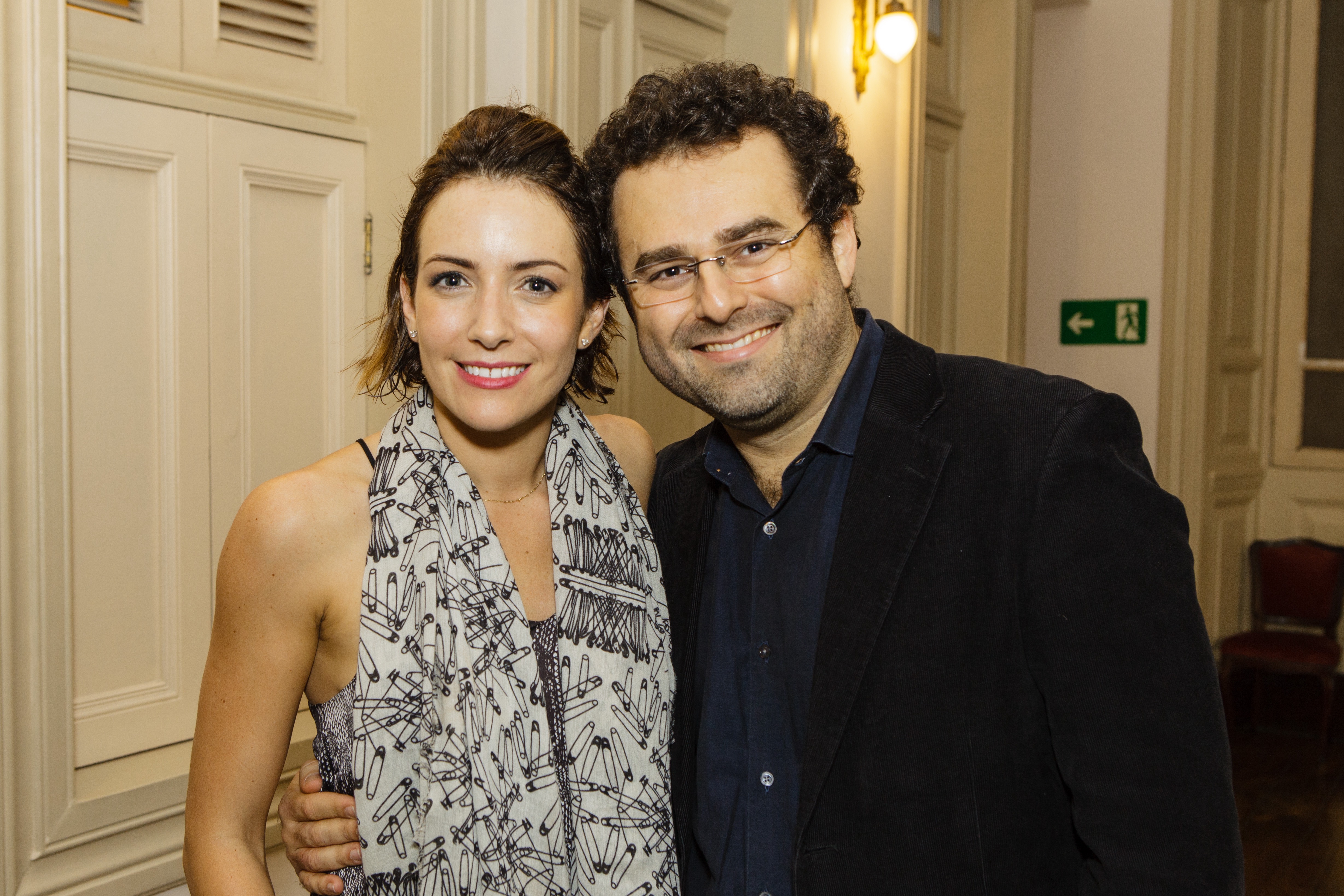 Alondra de la Parra e Pablo Castellar