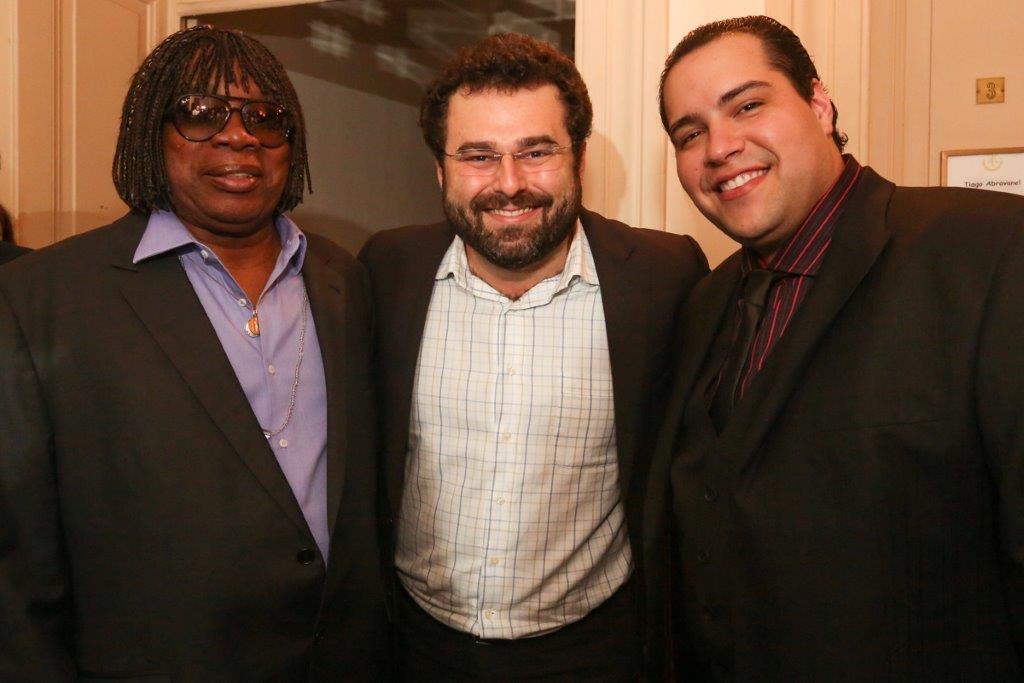 Milton Nascimento, Pablo Castellar e Tiago Abravanel